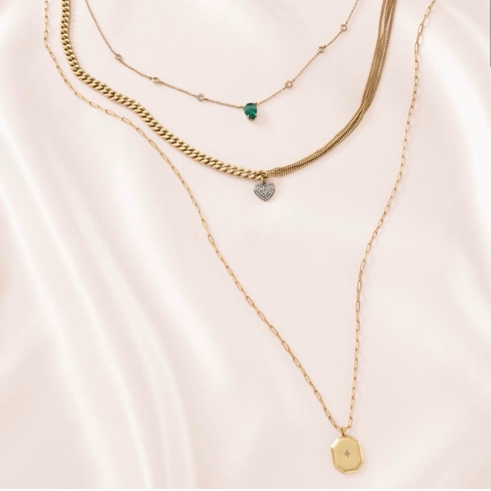 Stella & Dot Heirloom Necklace, EUC